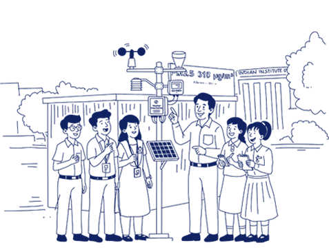 Students working on industry projects